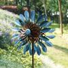 Large Kinetic Wind Spinners, Double Sided Wind Mills for Patio Decorations Outdoor, Metal Windmill Wind Sculpture for Outdoor Yard Patio Lawn Garden Decoration, 84 in view 1