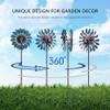 Large Kinetic Wind Spinners, Double Sided Wind Mills for Patio Decorations Outdoor, Metal Windmill Wind Sculpture for Outdoor Yard Patio Lawn Garden Decoration, 84 in view 3