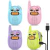 QNIGLO Kids Walkie Talkies 4 Pack, Rechargeable Walkie Talkies for Boys & Girls Ages 3-12, Long Range Two Way Radios with Lanyard and Wrist Strap, Perfect for Camping, Hiking & Outdoor Adventures view 1