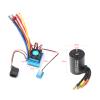 GoolRC 3650 Brushless Motor 3100KV with 45A Brushless ESC HeatSink for 1/8 1/10 RC Car RC Boat Part RC Car Motor view 2