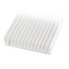 Ruilogod Silver Tone Aluminium Radiator Heatsink Heat Sink 110x100x25mm (id: 621 de3 046 7c2 7ee view 1