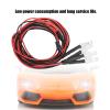 4PCS RC LED Light Kits,plplaaoo 5mm Headlights/Taillight Kit RC Accessory LED Lights for 1/10 Model Drift Car(4-Blu-ray),, rc lights rc led lights scx24 lights rc car headlights rc drift wheels s view 2