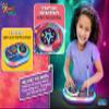 eKids Karmas World DJ Party Mixer Turntable Toy with Built in Microphone for Kids, for Fans of Karmas World Toys for Girls view 4