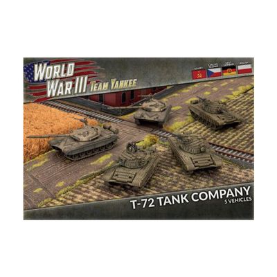 Battlefront Miniatures World War III: Team Yankee - T-72 Tank Company, Green
