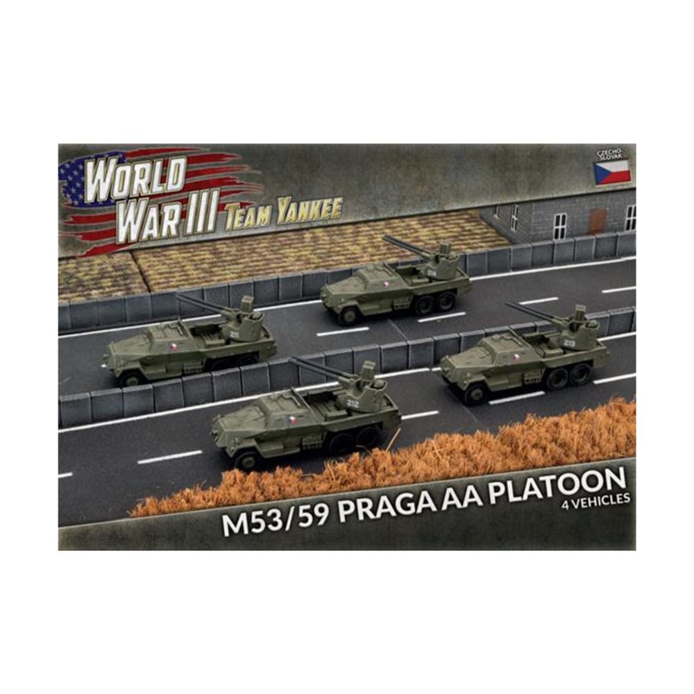Battlefront Miniatures World War III: Team Yankee - M53/59 Praga AA Platoon