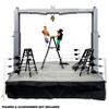 Wrestling Ring & Grab The Gear Adjustable Playset for Wrestling Action Figures view 2