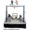 Wrestling Ring & Grab The Gear Adjustable Playset for Wrestling Action Figures view 3