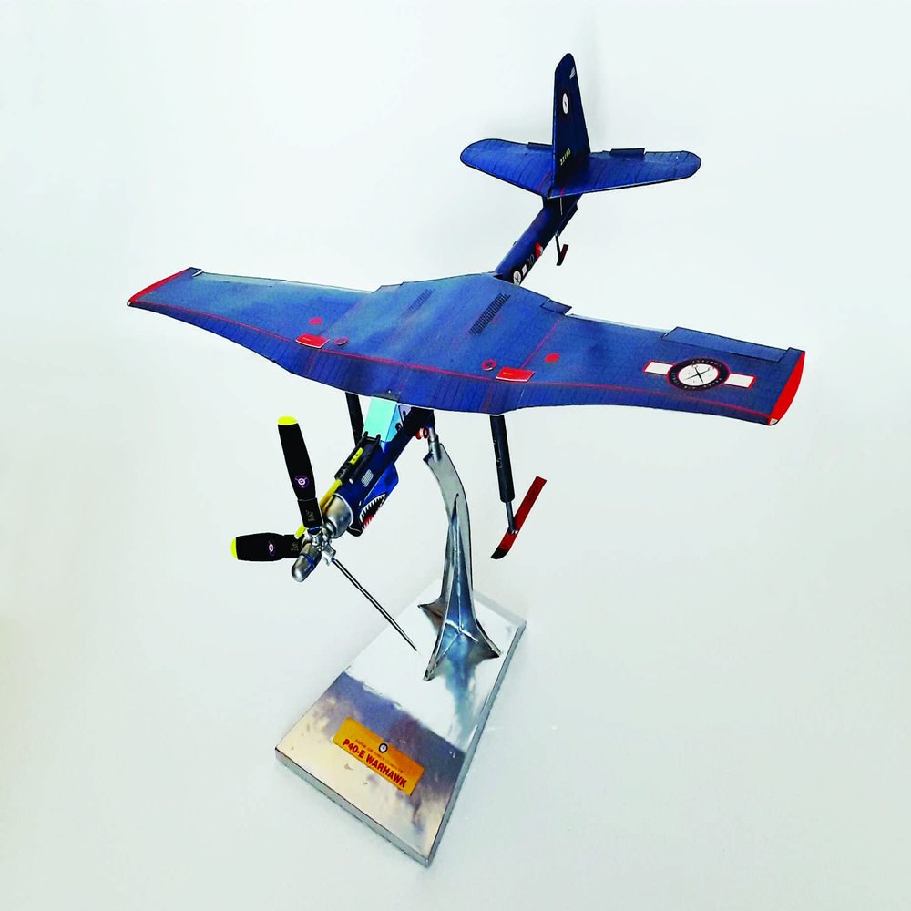 Paper Air Force Screaming Super Streaker P-30 Jabberwocky Rubber Powered Aircraft Kit