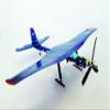 Paper Air Force Screaming Super Streaker P-30 Jabberwocky Rubber Powered Aircraft Kit view 2