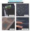 2088 Pockets Baseball Card Sleeves, JIQEZNL Premium 9 Pocket Trading Card Binder Sleeves for 3 Ring Binder, Double Side Card Protector Pages for Pokemon, Yugioh, Sport, Football Card Collector view 3