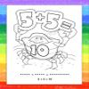 ZOCO Addition Coloring Books for Kids (50 Bulk Pack, Without Crayons)  Preschool & Kindergarten Math Activity Books  Educational Games, Puzzles & Number Practice  Made in USA view 4