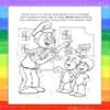 ZOCO  Crime Prevention  Coloring Books (50 Bulk Pack, With Crayons)  Police & Law Enforcement Handouts  Community Outreach  Puzzles, Games, Activities for Kids view 4