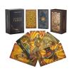 SIOKUY Tarot Cards Deck, Luxury Tarot Card Deck, Splendid Classic Tarot Deck, Durable Waterproof Gold Foil Tarot Decks for Beginners (Rimless Gold) view 1