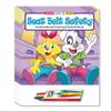 ZOCO  Seat Belt Safety Coloring Books (50 Bulk Pack, With Crayons)   Games, Puzzles, Activities to Teach Kids to Buckle Up view 1