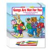 ZOCO  Preventing Gang Involvement  Kids Educational Coloring Books (50 Bulk Pack, With Crayons)  Reduce Gang Participation and Crime Prevention Handout for Children  Games, Puzzles, Activities view 1