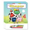 ZOCO Shapes Coloring Books for Kids (50 Bulk Pack, With Crayons)  Preschool Learning Activity Books  Educational Games, Shape Recognition & Coloring Fun  Made in USA view 1