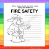 ZOCO  Fire Safety Coloring & Activity Books for Kids (50 Bulk Pack, Without Crayons)  Fire Prevention Week, National Night Out Educational Materials & Firefighter Party Supplies view 3