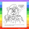 ZOCO  The Sheriff is Your Friend  Custom Educational Coloring Books (50 Bulk Pack, with Crayons)  Promotional Police Toys, Activities for Kids view 3
