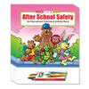 ZOCO  After School Safety Coloring & Activity Books (50 Bulk Pack, With Crayons)  Police Handout for Kids view 1