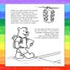 ZOCO  After School Safety Coloring & Activity Books (50 Bulk Pack, With Crayons)  Police Handout for Kids view 4
