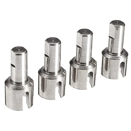 4 Pcs A959-B-21 Upgraded Metal Differential Cup for Wltoys A949 A959-B A969-B A979-B K929 Parts - (Color: Silver)