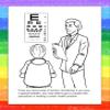 ZOCO  A Trip to The Doctor's Office  Coloring Books (50 Bulk Pack, Without Crayons)  Games, Puzzles, Activities  Health Handout for Kids view 2