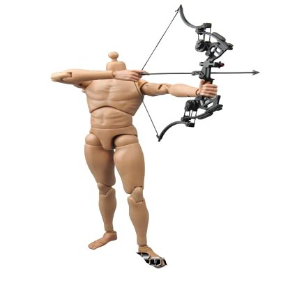 actoys ZYTOYS ZY16-5 1/6 Soldier Accessories Composite Bow Small Scale Plastic Military Toy Model (No Lethality)
