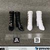 actoys ZYTOYS ZY1023B 1/6 Scale Women's High Boots Fashion Accessory for 12 Inch Female Action Figure TBLeague Phicen Body Doll (White) view 4