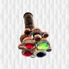 MUSKAN NAUTICAL STORE Decorative Kaleidoscope for Kids Single Wheel Kaleidoscope Unique Brass Antique Kaleidoscope (Without Stand) view 3