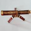 MUSKAN NAUTICAL STORE Telescope Tripod Stand Wood Marine Telescope Antique Style Look Spyglass DF Lens Telescope Nautical Brass Telescope Son Gifts, Daughter Gift view 2