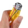 8PCS DC Electric Gear Motor TT DC 3V-6V Prewired Gear Motor Dual Shaft Intelligent Car Chassis with 2Pin Male Connector Wire 1:48 for Arduino Smart RC Car Robot Toys DIY Kit view 4