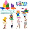 FUBAODA Kids 600pcs Set Building Blocks Construction Toy - Learning Playset STEM Educational Kit Child Branin Development Preschool Kindergarten Toy view 4