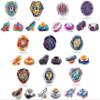 Battling Top Set, Burst Gyro Toys 10 Spinning Tops 2 Launchers Combat Battling Game with Portable Storage Box Gift for Kids Children Boys view 3