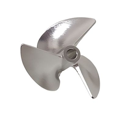 RC Boat Propeller CNC 3-Blades 4.76mm 3/16" 42mm P1.6 Prop for RC Speedboat Hydroplane CAT Catamaran Oval Vee (Left Hand)
