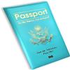 Pennybandz Penny Passport to My Penny Adventures - Pressed Penny Souvenir Collecting Book - Holds 48 Coins - Vegan Leather - Every Book Ordered Comes with a Mystery Penny as a Gift (Ocean Turquoise) view 1