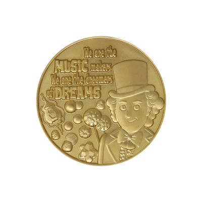 Fanattik Willy Wonka and The Chocolate Factory Limited Edition Collectible Coin