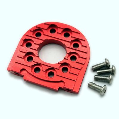 Aluminum Adjustable Motor Mount 16T-25T Red for Tamiya TT02 D9