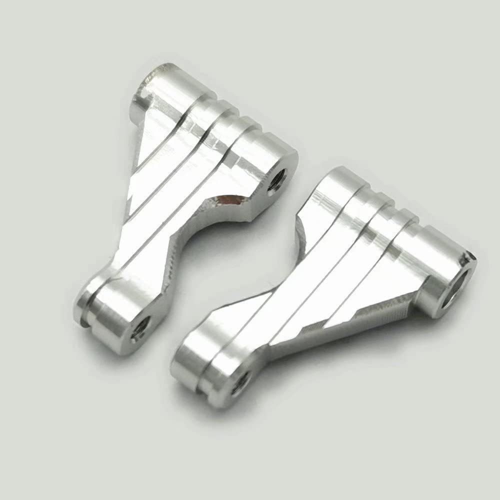 Aluminum Front Chassis Brace for Losi Mini-T 2.0 Mini-B LOS211011 Silver
