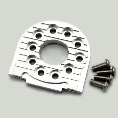 Aluminum Adjustable Motor Mount 16T-25T Silver for Tamiya TT02 D9