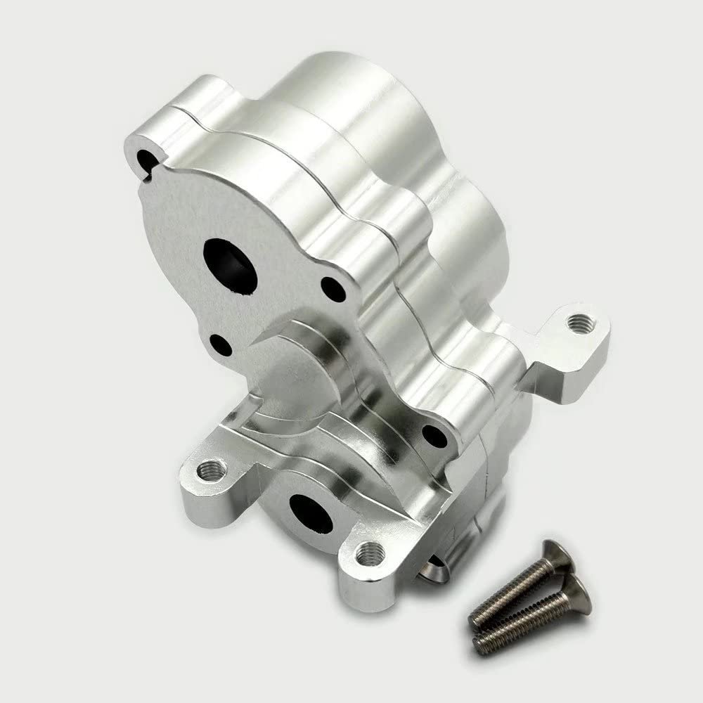 Aluminum Center Gearbox for 1/16 Traxxas Mini E-Revo Summit Slash 7091 Silver