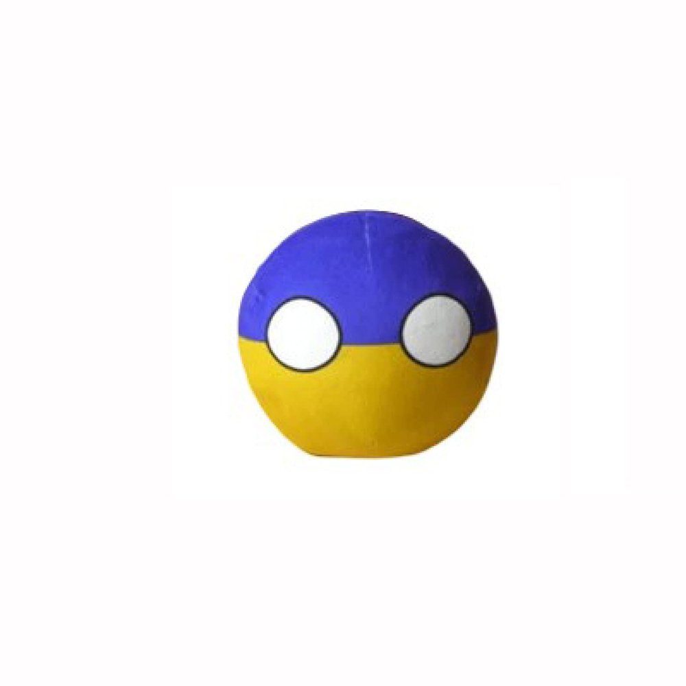 Bisavch Plushies Polandball 3.5 Inches Plush Toy Country Ball Anime Cosplay Countryball Mini Pillow Cushion Key Ring
