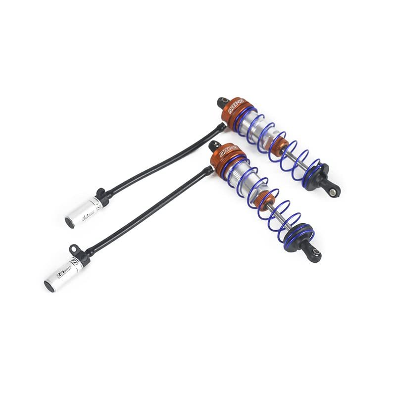 ZD Racing DBX-10 Desert Buggy Off-Road Vehicle Parts Front Shock Absorber with Tubing Orange 7519 for 1/10 RC Car Accessories