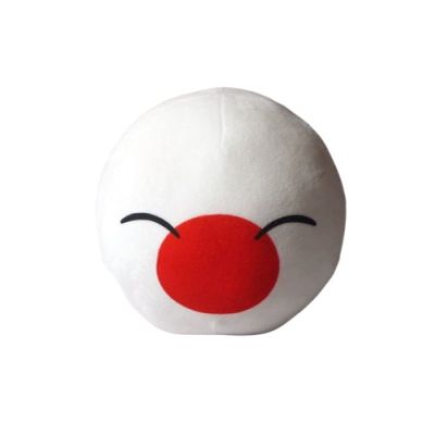 Bisavch Plushies Polandball 3.5 Inches Plush Toy Country Ball Anime Cosplay Countryball Mini Pillow Cushion Key Ring Home Decor,Japan A