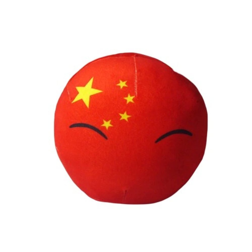 Bisavch Plushies Polandball 7.9'' Plush Toy Country Ball Anime Cosplay Mini Pillow Cushion Countryball Home Decor,China A