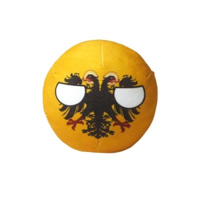 Bisavch Plushies Polandball 7.9 Inches Plush Toy Country Ball Anime Cosplay Mini Pillow Cushion Countryball Home Decor,German1