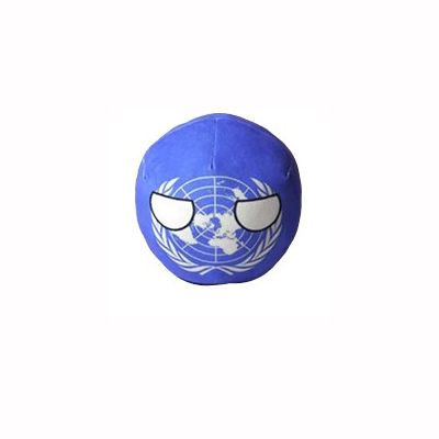 Bisavch Plushies Polandball 7.9 Inches Plush Toy Country Ball Anime Cosplay Mini Pillow Cushion Countryball Home Decor,United Nations