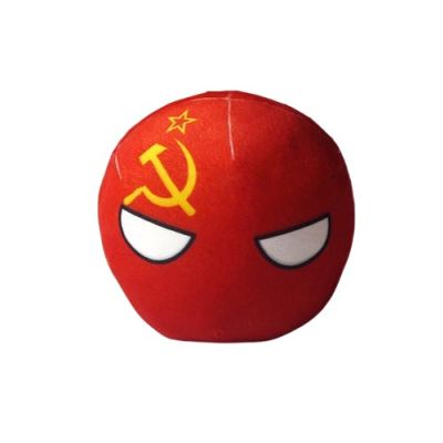 Bisavch Plushies Polandball 3.5 Inches Plush Toy Country Ball Anime Cosplay Countryball Mini Pillow Cushion Key Ring Home