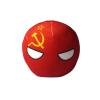 Bisavch Plushies Polandball 3.5 Inches Plush Toy Country Ball Anime Cosplay Countryball Mini Pillow Cushion Key Ring Home view 1