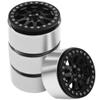 ShareGoo 4PCS Metal 2.2" RC Crawler Beadlock Wheels 35mm Compatible with 1/10 Traxxas TRX4 Axial SCX10 Wraith 90048 90018 RR10 RC Crawler Car (Black) view 1