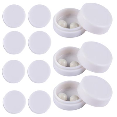 Toddmomy Baby Rattle Insert Flat Ring Noise Maker Plastic Rattling Toy Parts for Infant and Toddler Toy Replacement 0.59 Inch